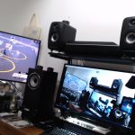 【画像】おまいらPCデスク周りのスピーカーどんなの使ってるんだ?