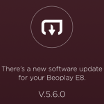 B&O E8の最新アップデートVer.5.6.0が公開! デフォルトで低音が強調された音質に変更されたかも